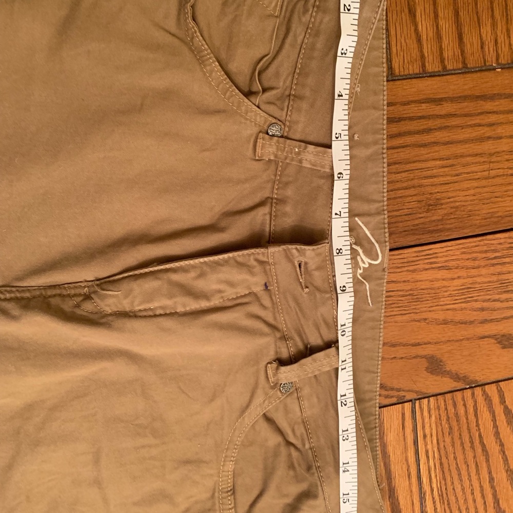 Dark khaki pants